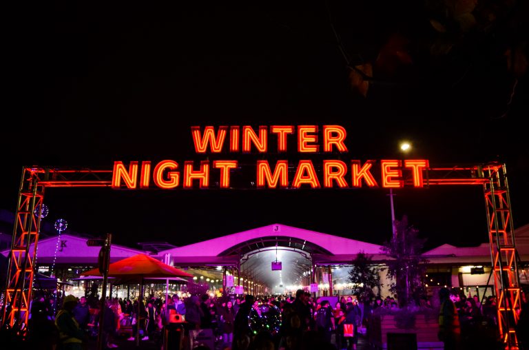 Queen Victoria Night Market for fun things to do in Melbourne this winter